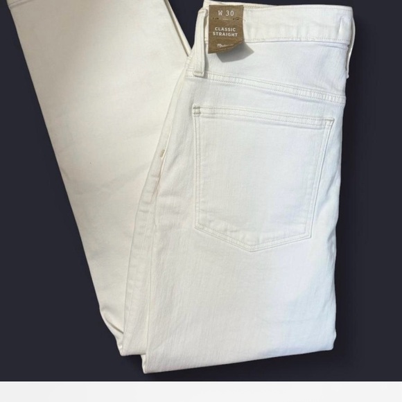 Madewell Women’s Classic Straight Jeans Size 30 NWT - Picture 5 of 5